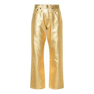 R13 Boyfriend Jean in Gold Indigo 24